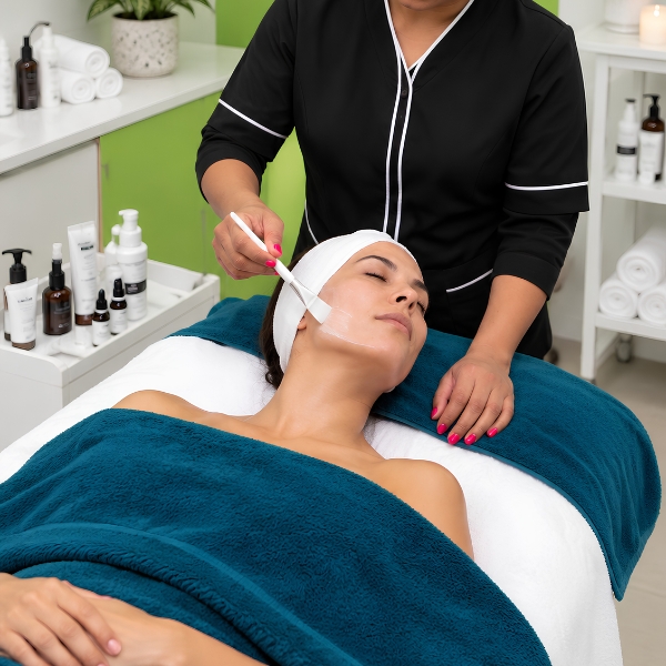 Perfect Body facial treatment in a calm treatment room